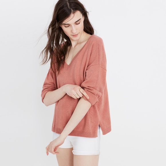 Madewell Sweaters - Madewell Double V Pullover!